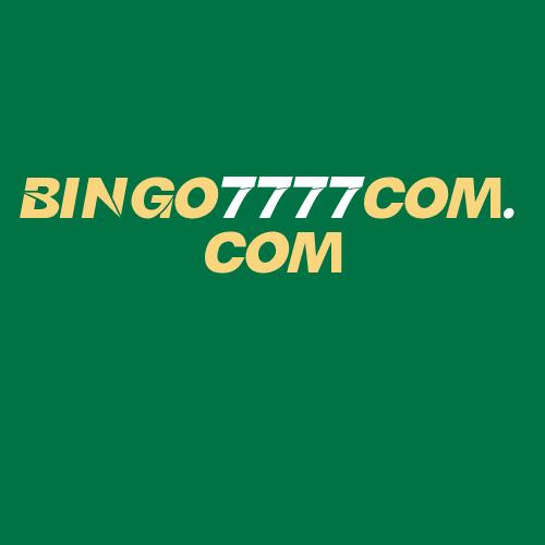 Logo da BINGO7777COM